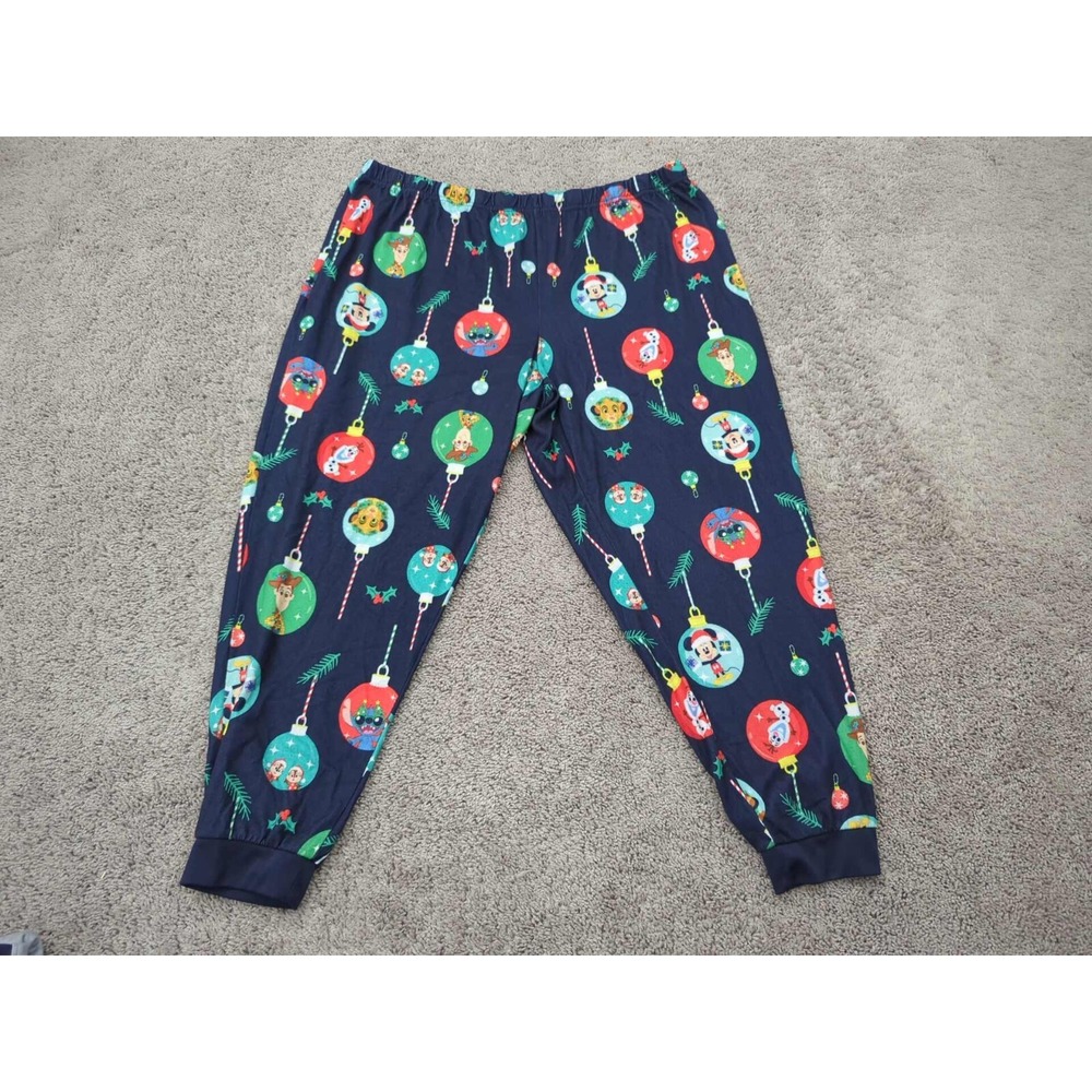 Disney 100th Anniversary Pajama Set Womens 3X PLUS Blue Sleepwear - Picture 7 of 13